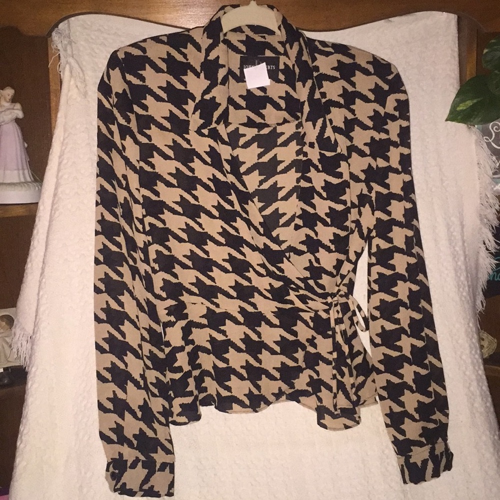 Side Tie Blouse